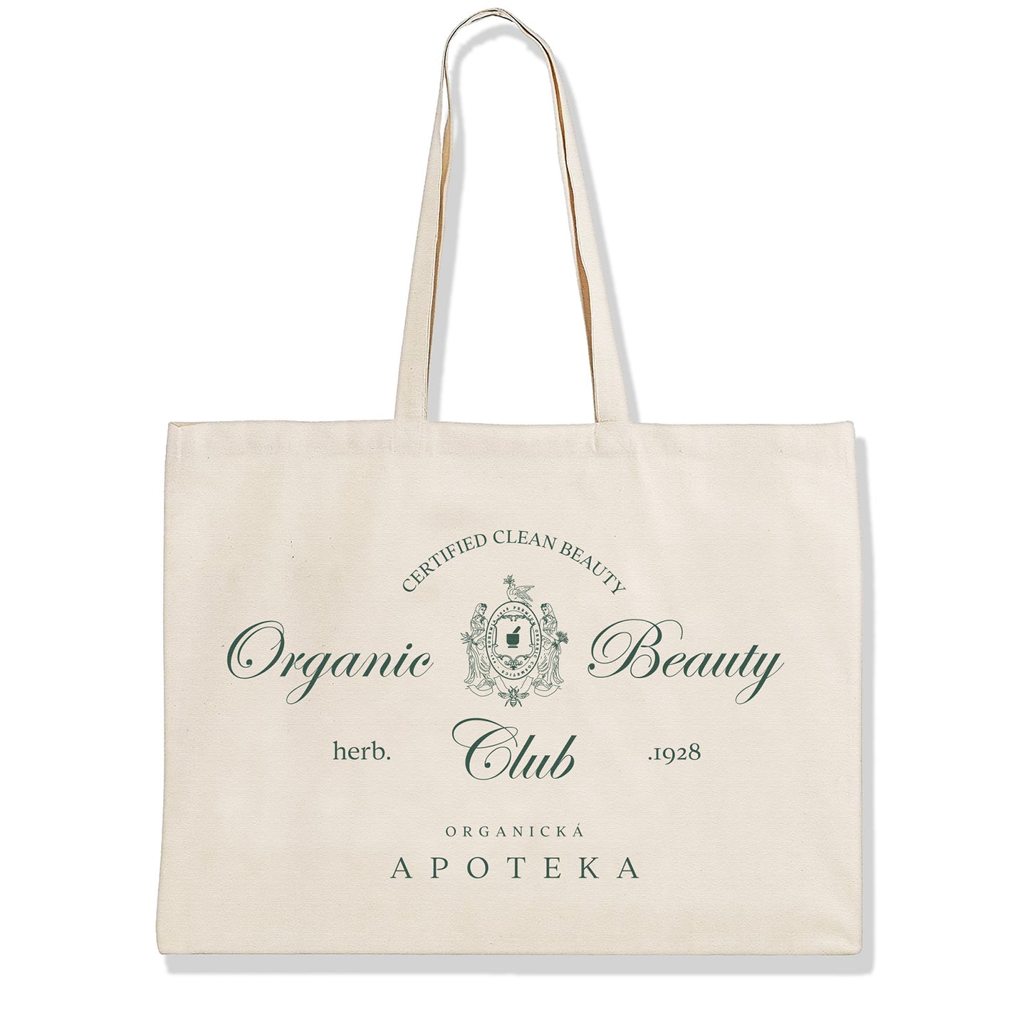 SHOPPER TOTE ORGANIC BEAUTY CLUB