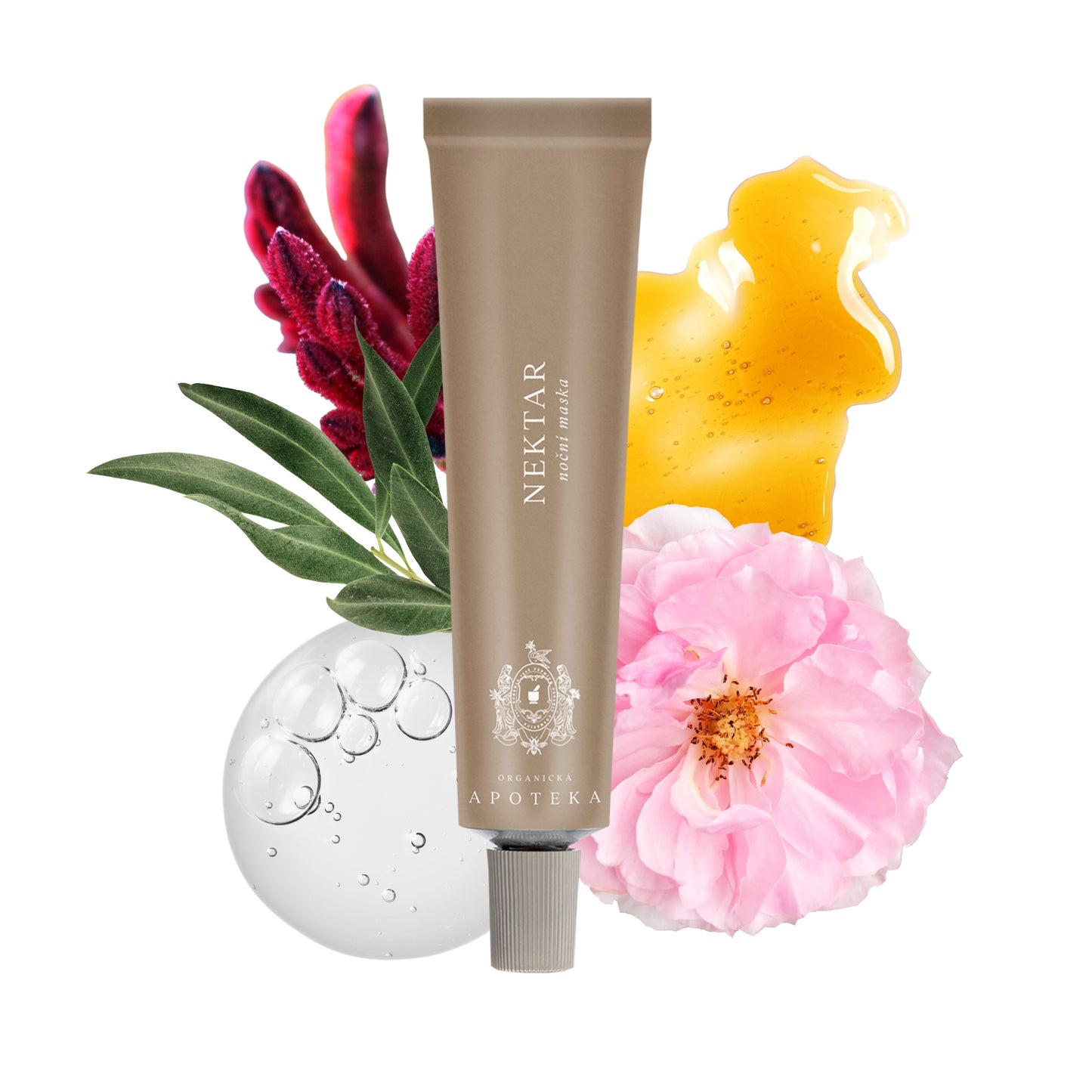 Overnight Face Mask NEKTAR 50 ml By Organická Apoteka.
