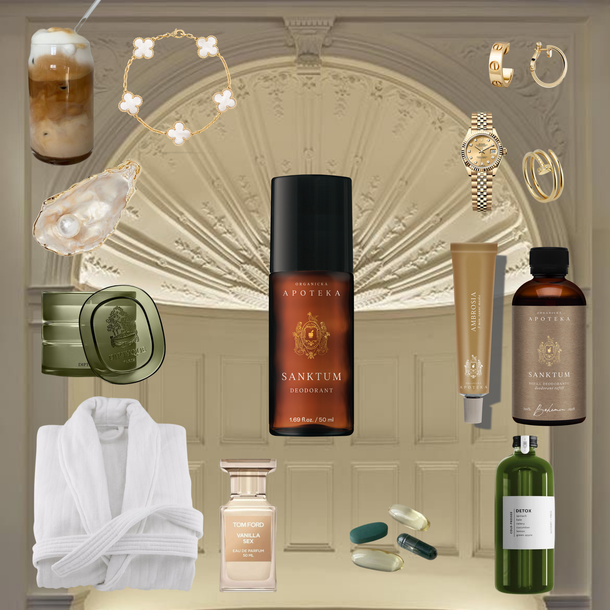 Refill set SANKTUM Natural Deodorant By Organická Apoteka.